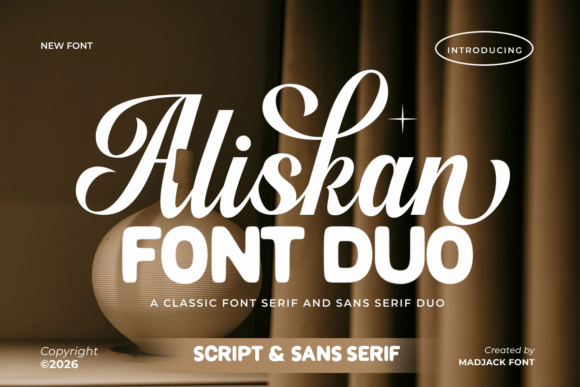 Aliskan: A Versatile Font Duo for Modern Web Design