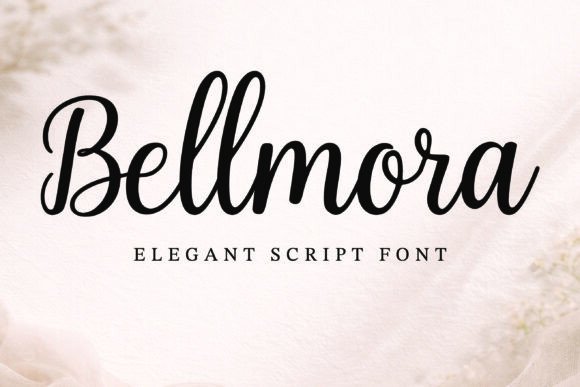 Bellmora: A Modern Script Font for Editorial Elegance