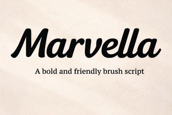 Bring Your Handmade Creations to Life with Marvella Font