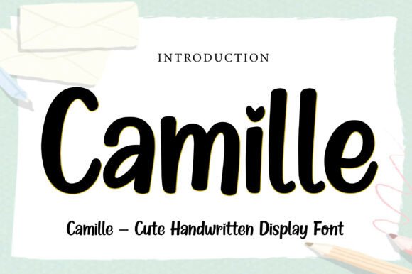 Camille: A Playful Font for Memorable Branding
