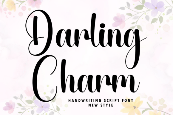 Discovering Darling Charm: A Modern Script Font for Elegant Publishing