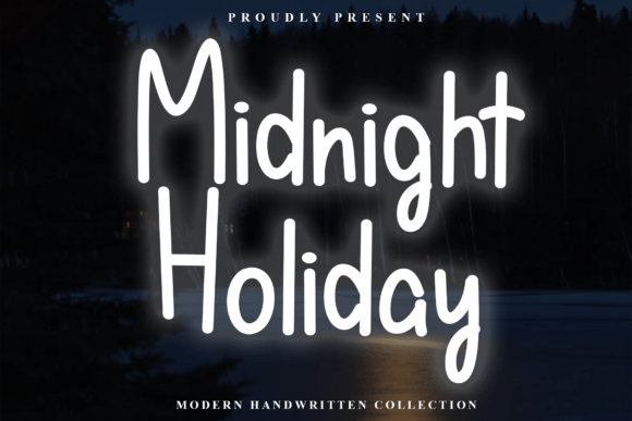 Elevate Your Web Design with Midnight Holiday Font