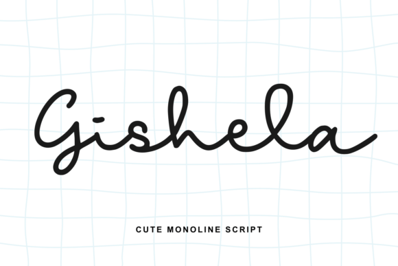 Gishela: The Perfect Script Font for Elegant Web Design