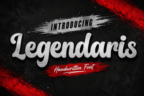 Legendaris: A Vintage-Styled Script Font for Makers