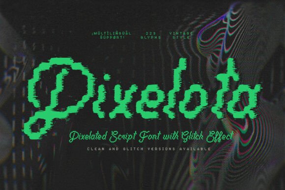 Pixelota: A Versatile Font for Creative Campaigns