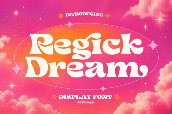 Regick Dream: A Bold and Playful Font for Creative Makers