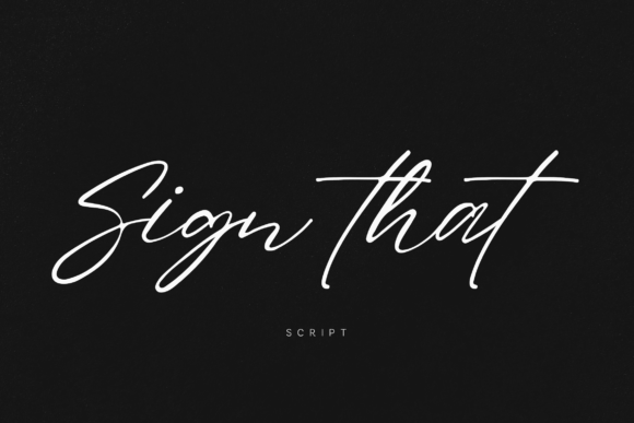 Sign That: The Kinetic Script Font for Editorial Energy