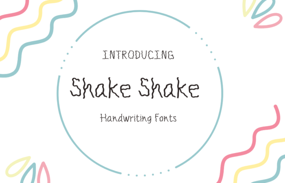 The Shake Shake Font: A Vibrant Partner for Handmade Products