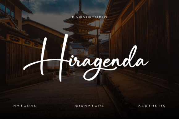 Transform Your Brand with Hiragenda: A Bold, Quirky Typeface