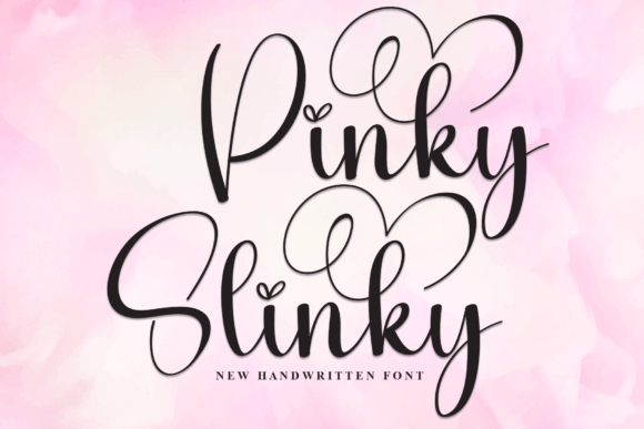 Unleash Creativity with Pinky Slinky: A Charming Script Font